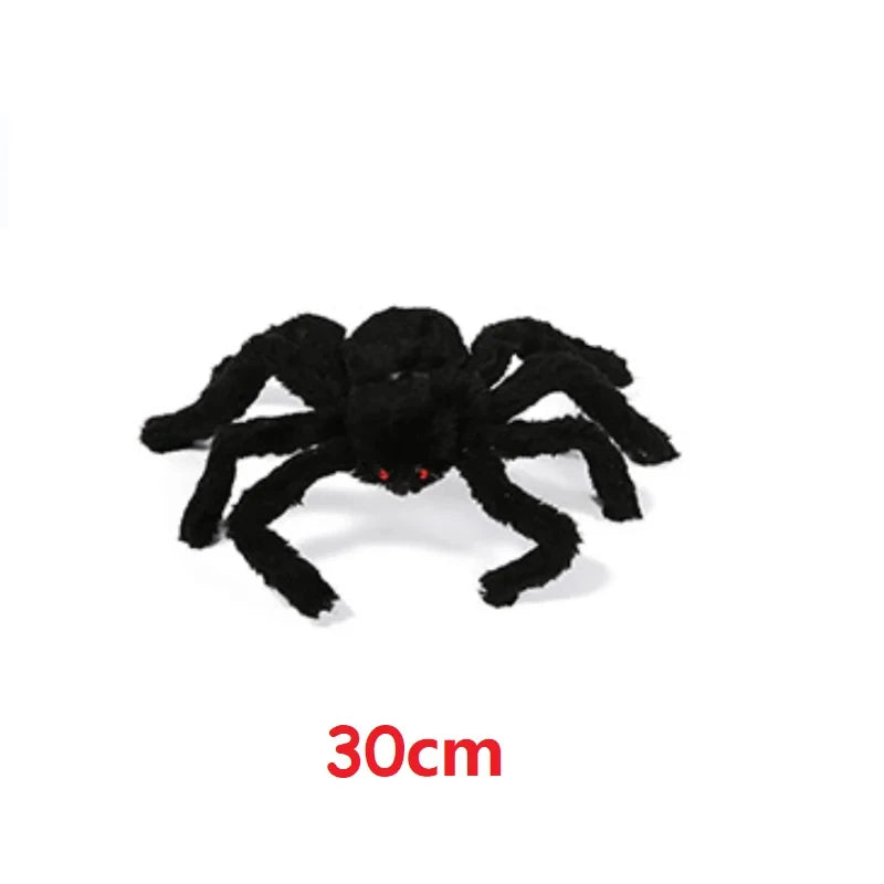 Giant Halloween Spider – Scary Spider Web Outdoor Decor