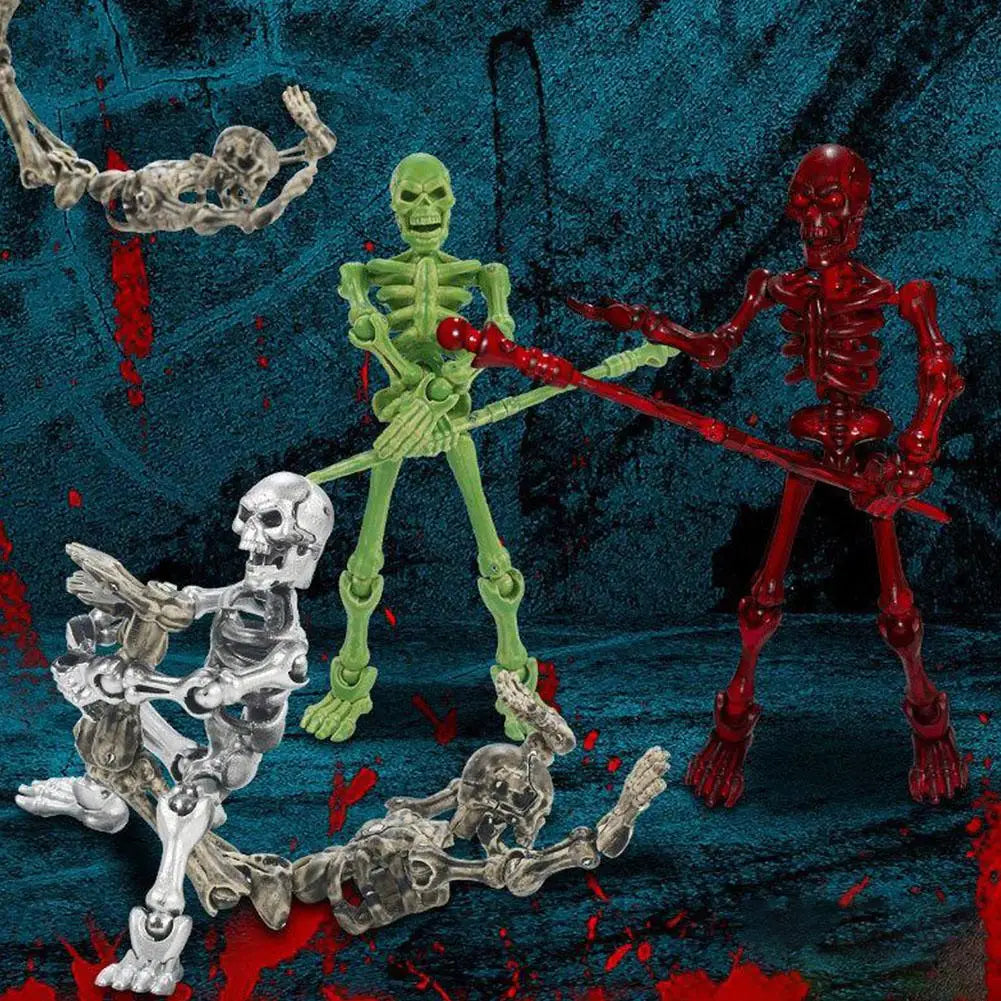 Magnetic Skeleton Toy – Posable Halloween Assembly Figure
