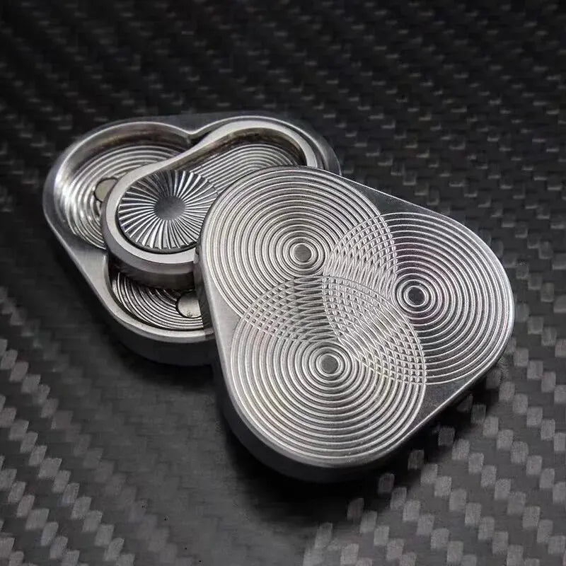 Magnetic Fidget Slider Metal Triangular EDC Hand Toy