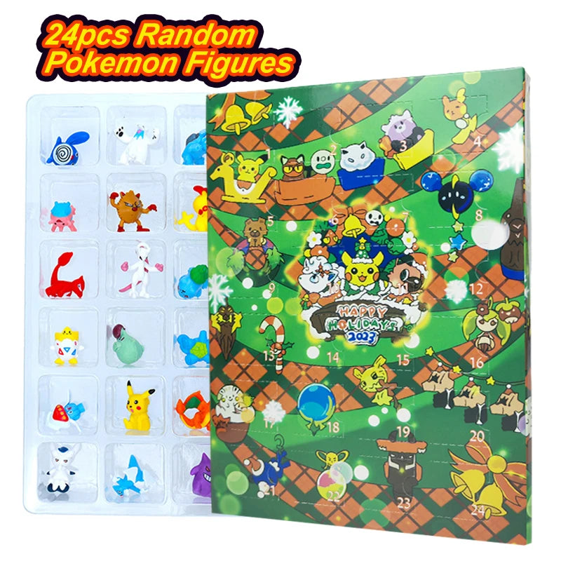 Anime Advent Calendar 24Pcs Mini Figure Christmas Gift Set  Customer Confidence Line: