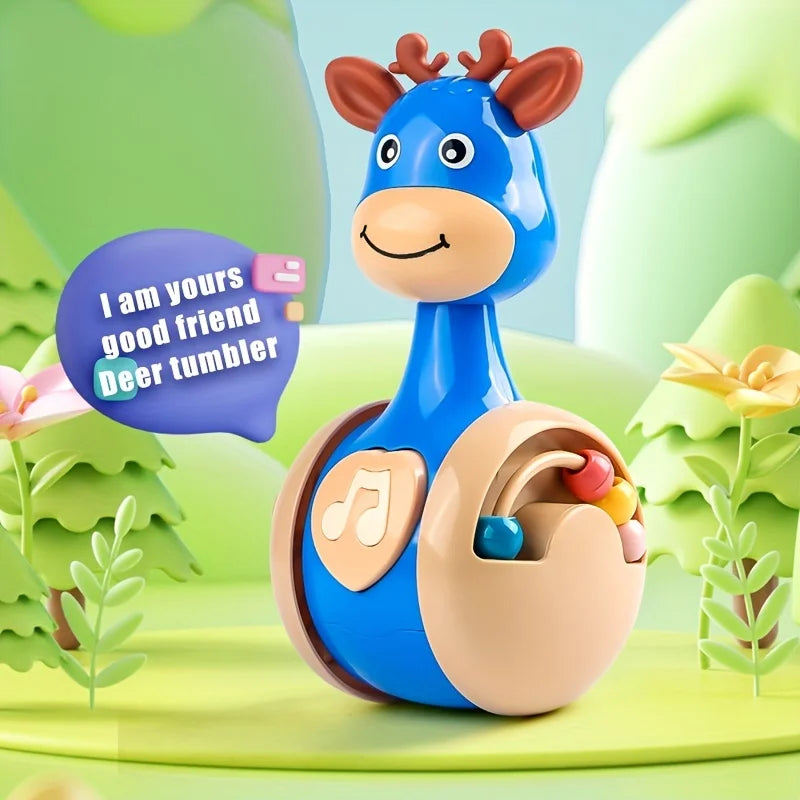 Roly Poly Baby Toy – Wobble Tumbler Sensory Toy