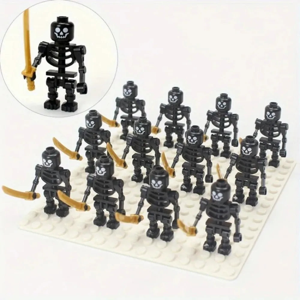 Skeleton Building Blocks – Mini Halloween Figures