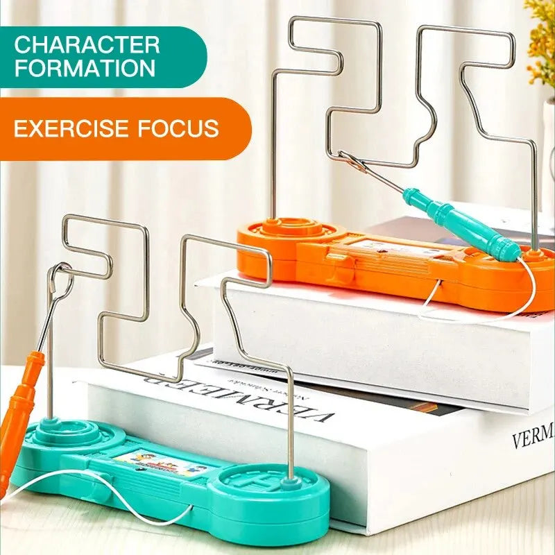 Electric Maze Game for Kids – Interactive Wire Loop Puzzle Toy