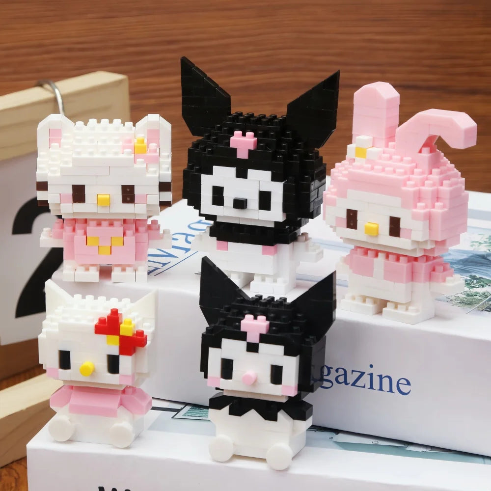 Cartoon Building Blocks – Mini ABS Assembly Brick Set