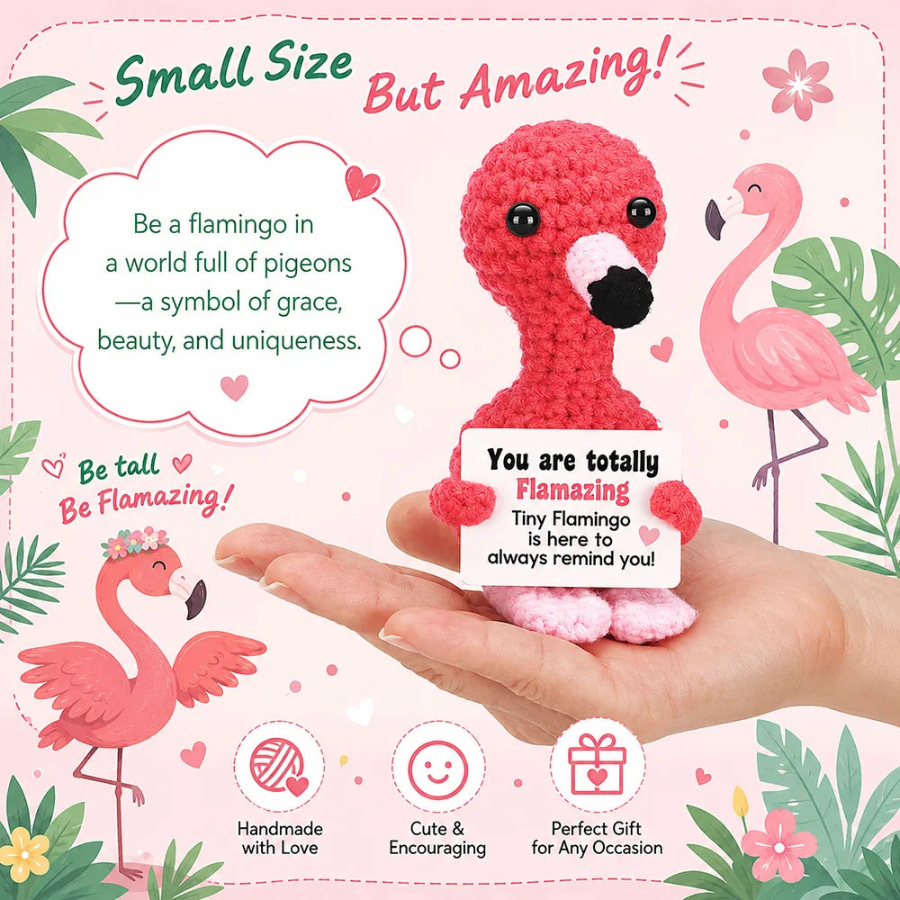 Crochet Pocket Hug – Handmade Knitted Plush Doll