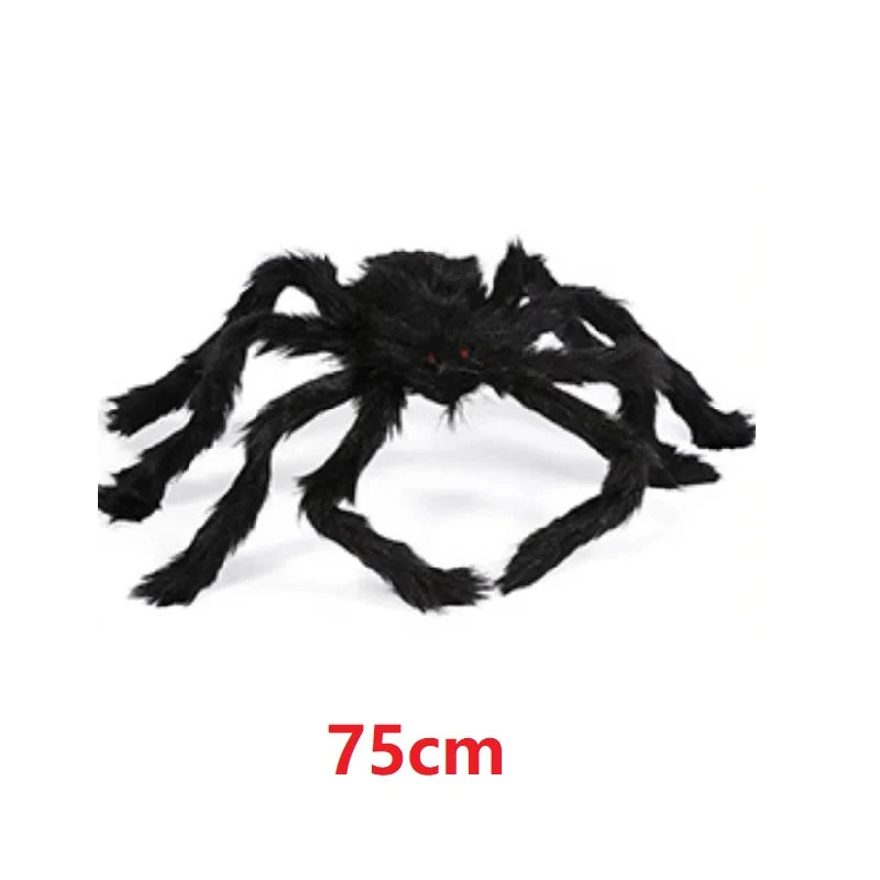 Giant Halloween Spider – Scary Spider Web Outdoor Decor