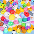 Animal Stress Relief Toys – 20 Pcs Soft Rubber Fidget Animals