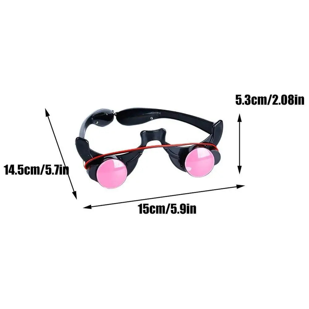 Halloween Horror Glasses Red Eye