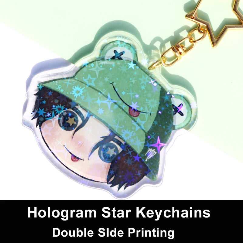 Personalized Acrylic Keychains – Custom Photo & Cartoon Charms