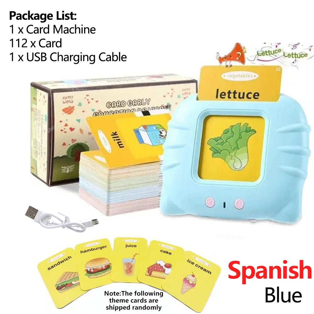 Talking Flash Cards for Kids | Electronic English Learning Toy