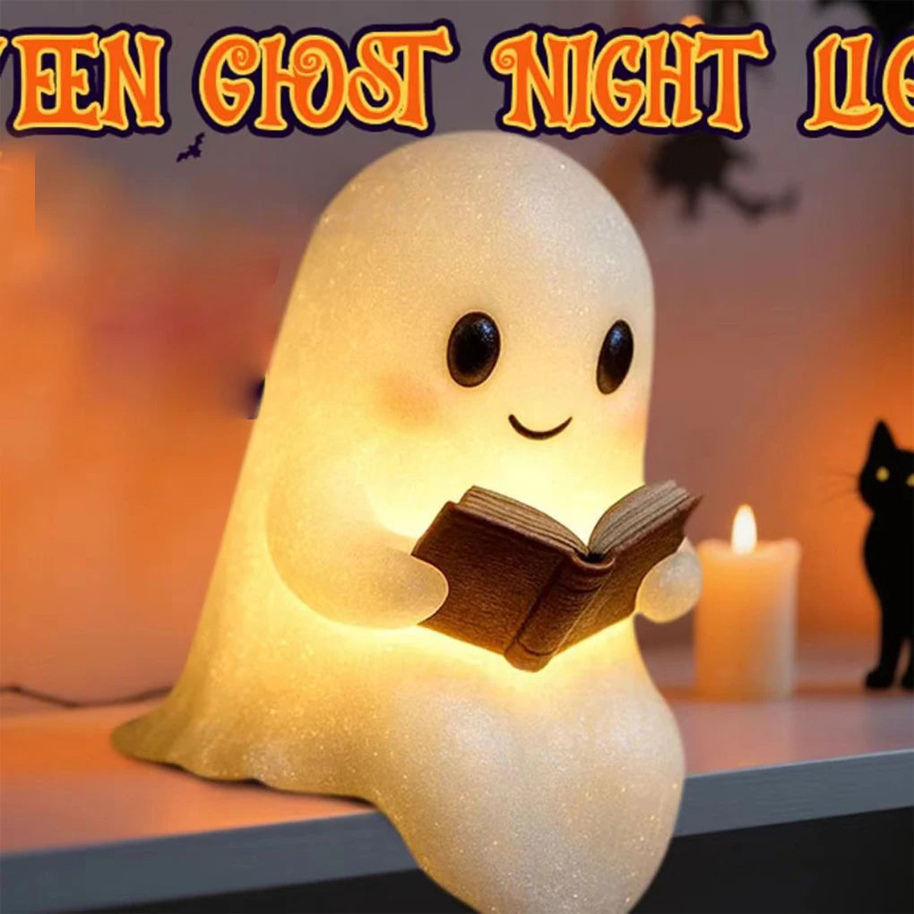Ghost Night Light – Cute LED Halloween Desk Lamp