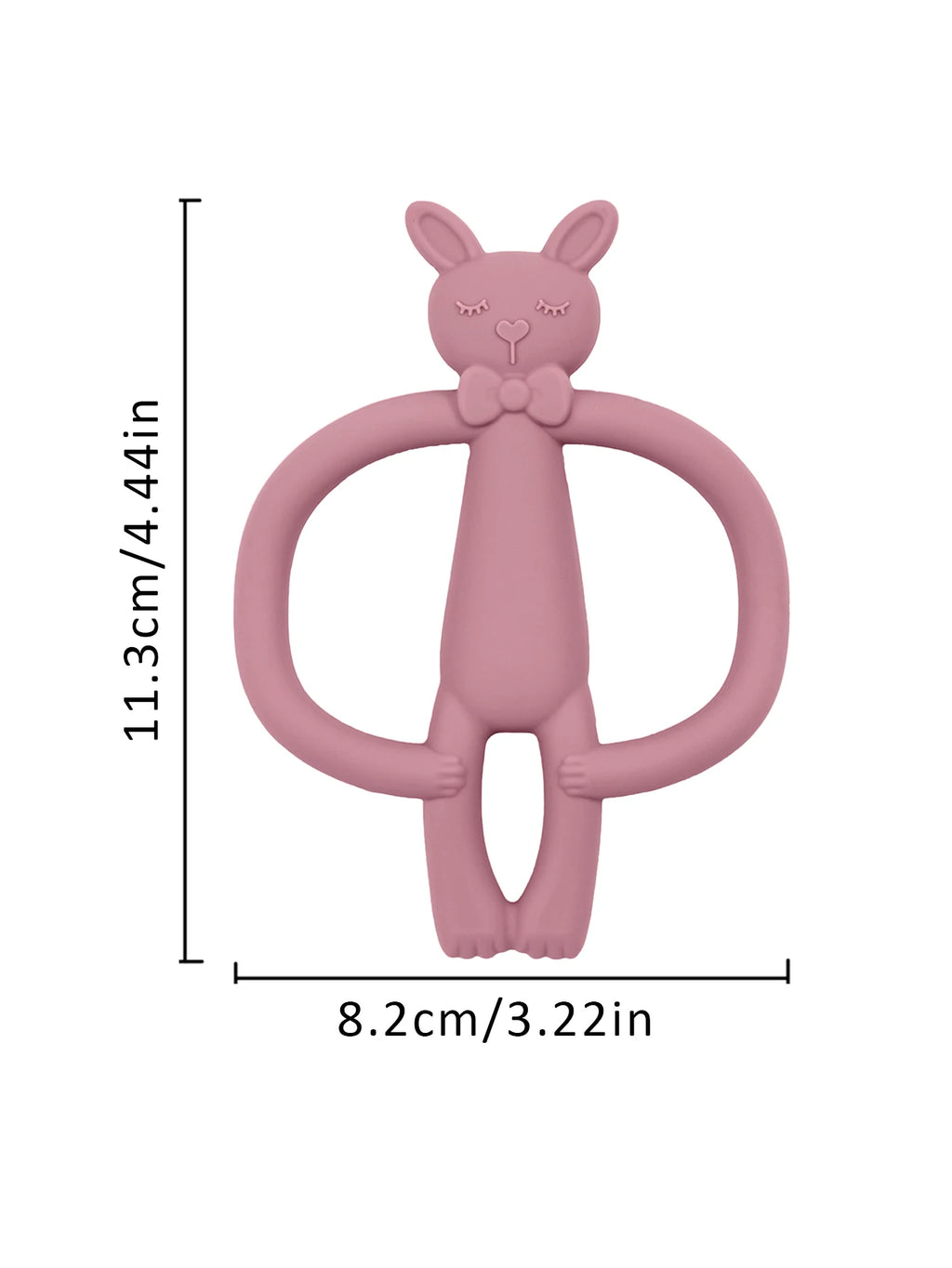 Silicone Baby Teether Rabbit