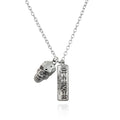 Cosplay Pendant Necklace Halberd Design Anime Halloween Jewelry
