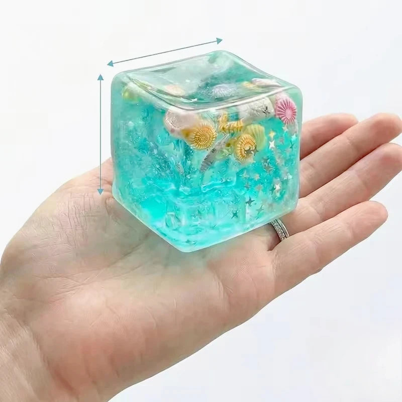 Ocean Shell Stress Ball – Squishy Sensory Fidget Toy