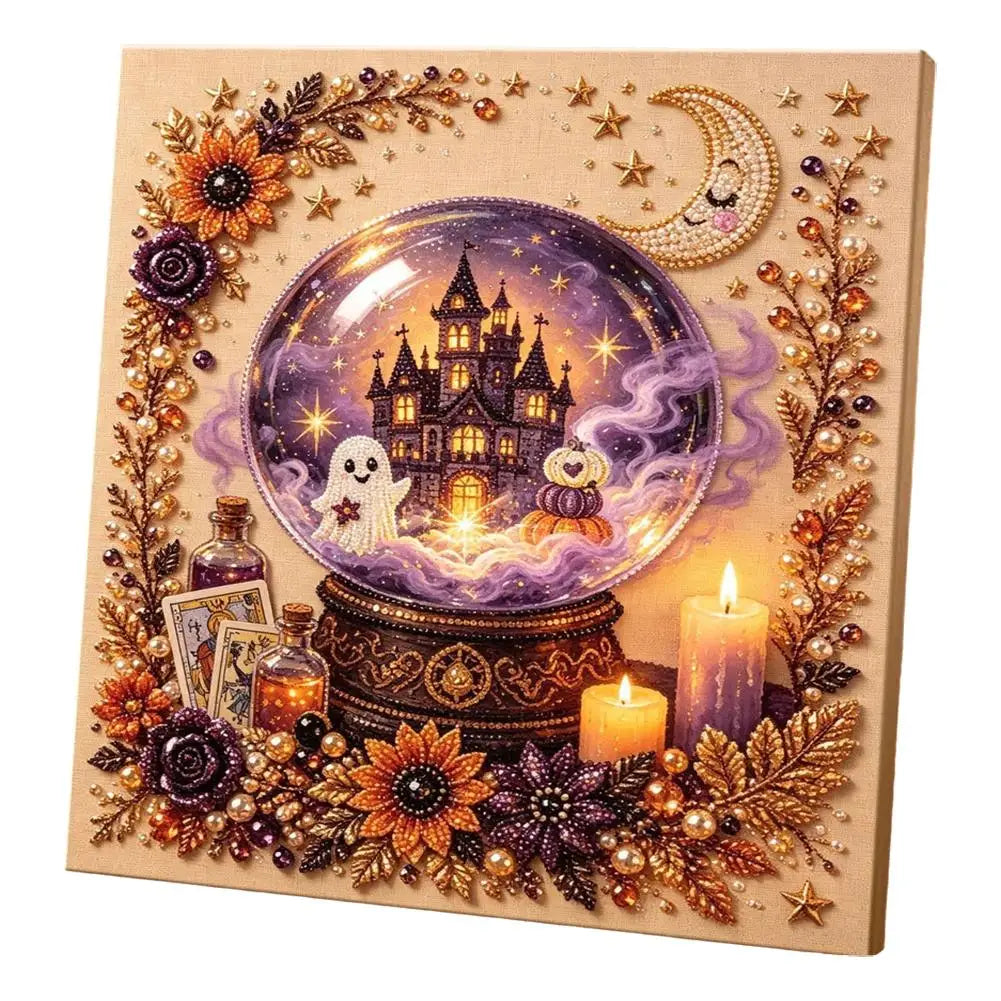 Halloween Diamond Painting Kit DIY Bead Art Craft 20x20cm