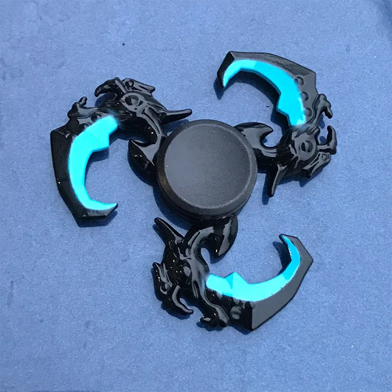 Colorful Metal Fidget Spinner – Zinc Alloy Hand Spinner for Adults