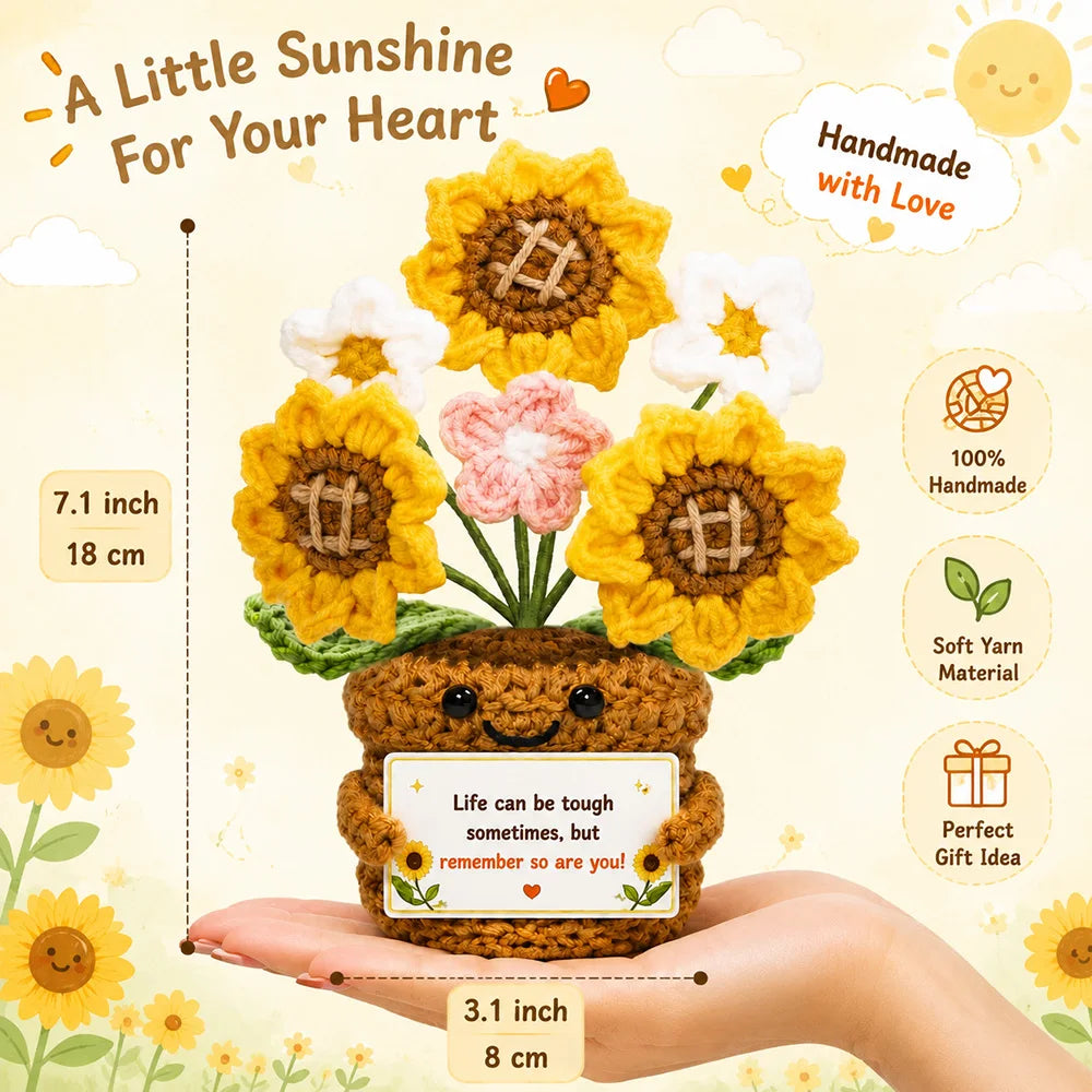Crochet Pocket Hug – Handmade Knitted Plush Doll