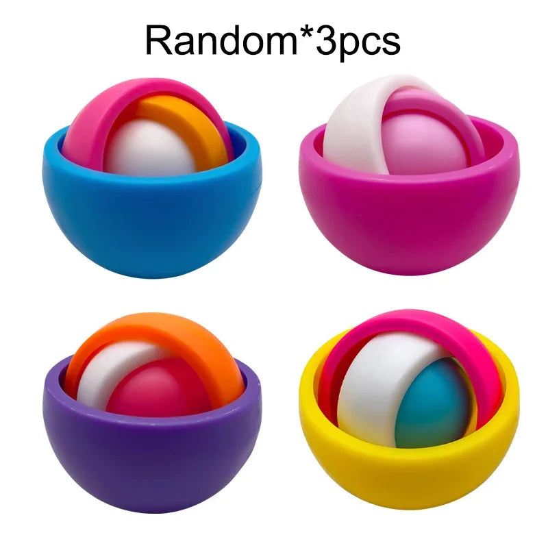 3D Rotation Ball Fidget Toy – Gyro Spinner Sensory Toy