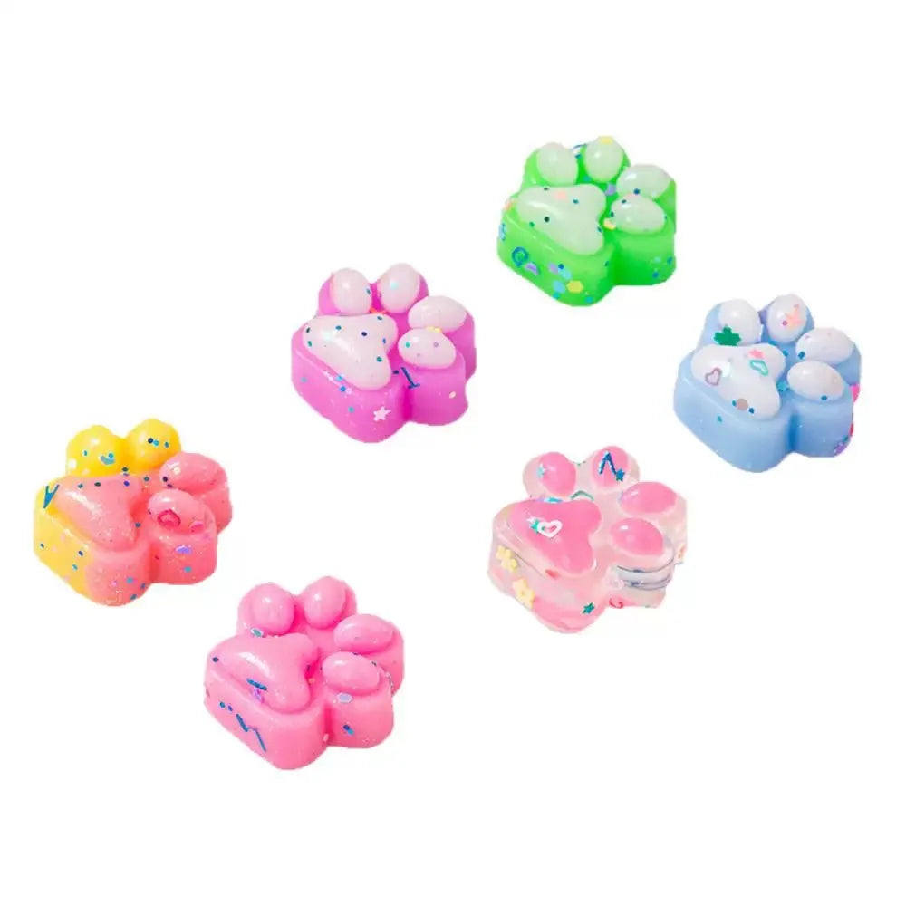 Cat Claw Fidget Toy – Colorful Mini Stress Relief Party Favor