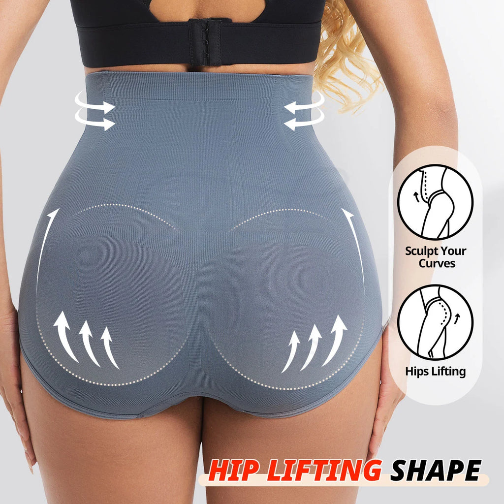 Women Seamless High Waist Waist Cincher Panty Briefs Strong Compression Faja Shaperwear Tummy Control Body Shaper Belly Shaping