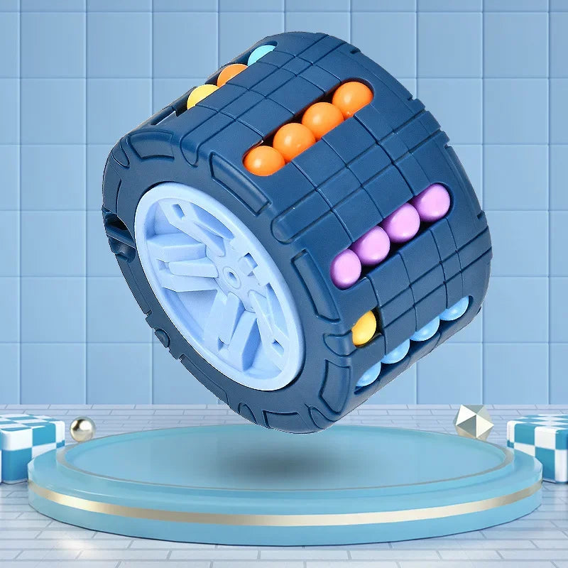 3D Puzzle Fidget Toy – Rotating Cube Brain Teaser for Kids & Adults