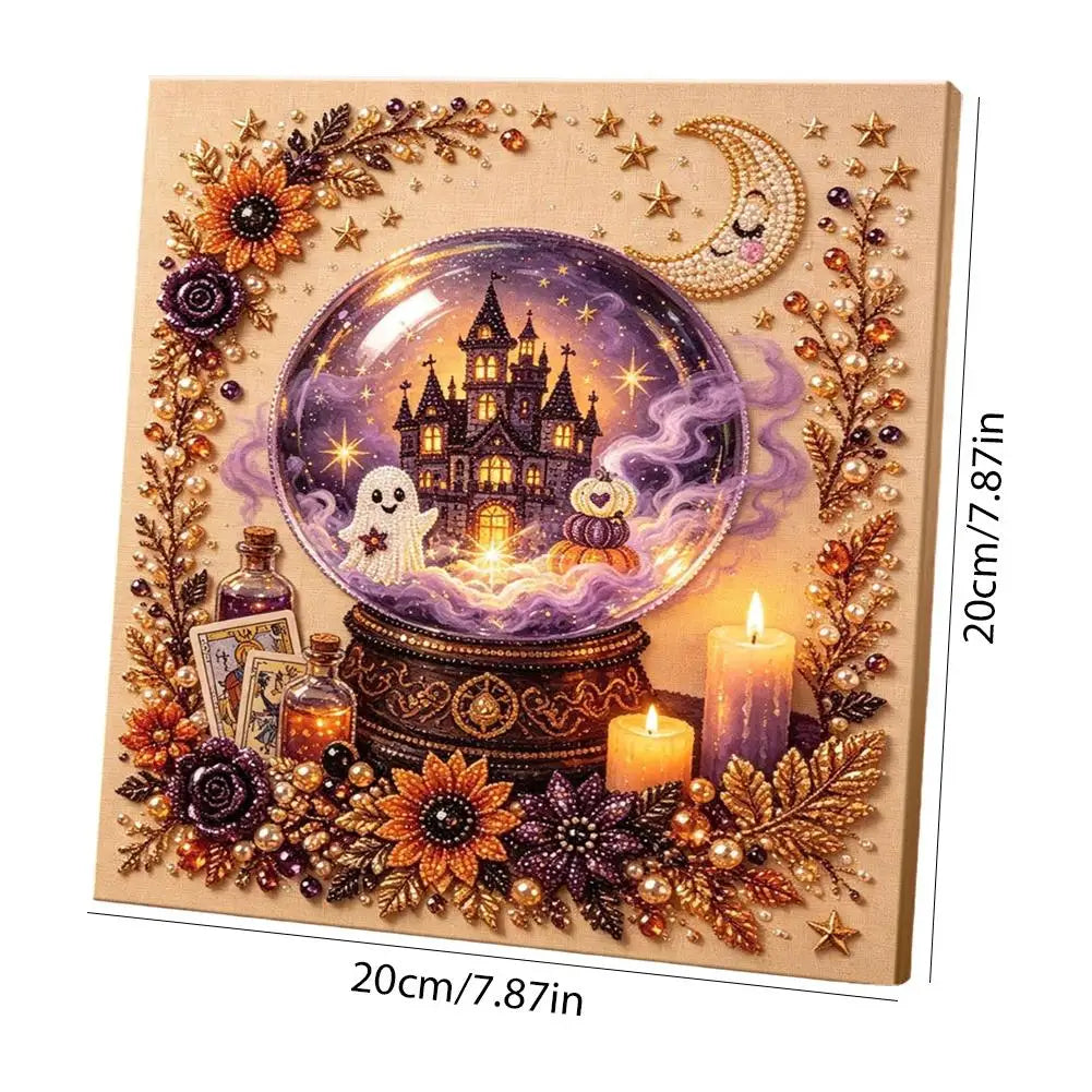 Halloween Diamond Painting Kit DIY Bead Art Craft 20x20cm