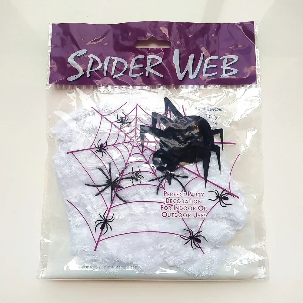 Giant Plush Spider – Large Halloween Decoration