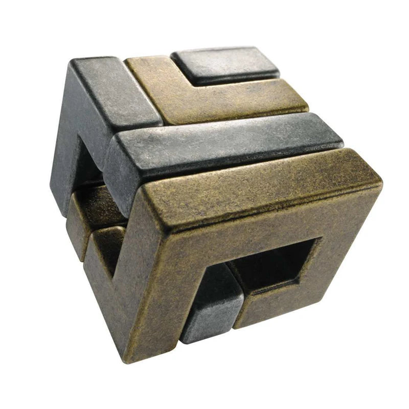Metal Brain Teaser – 3D Interlocking IQ Logic Puzzle