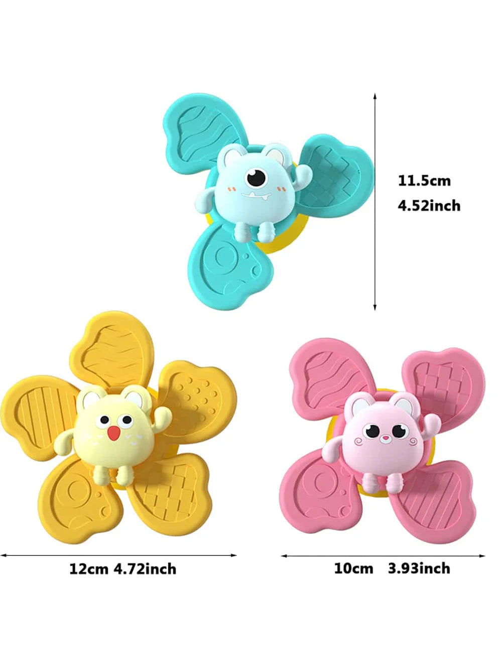 Suction Cup Bath Toy – Spinning Waterwheel Toy for Kids