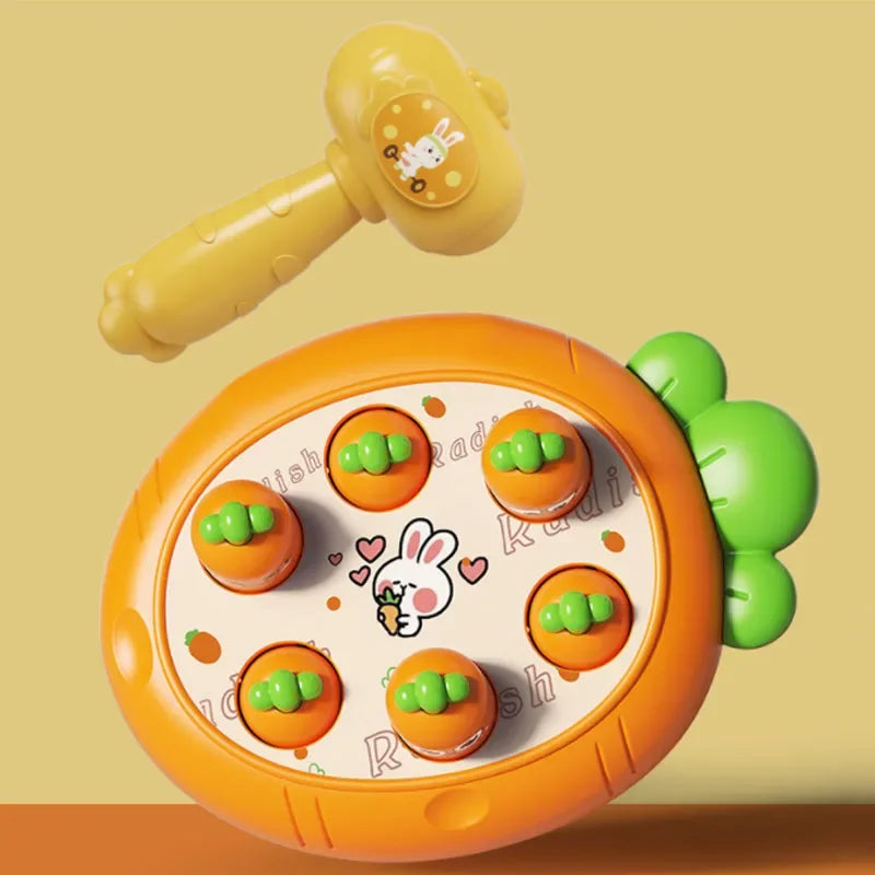 Montessori Hammering Toy Animal Toddler Fine Motor Activity Game