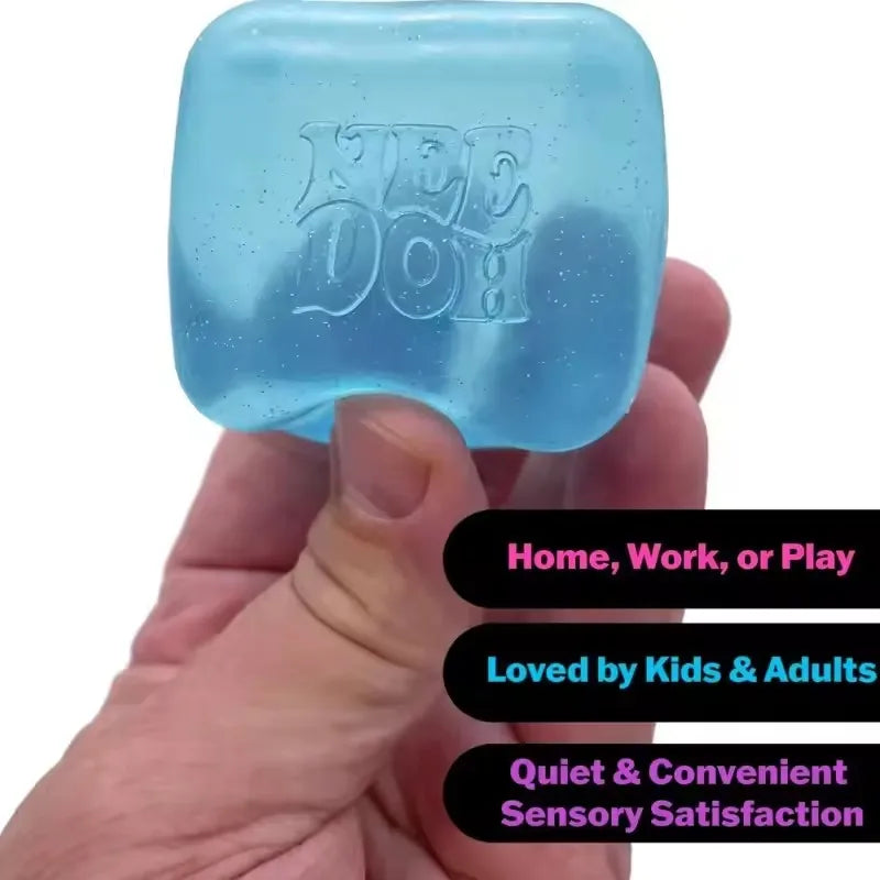 Sensory Cube – Squeeze Fidget Toy for Stress Relief