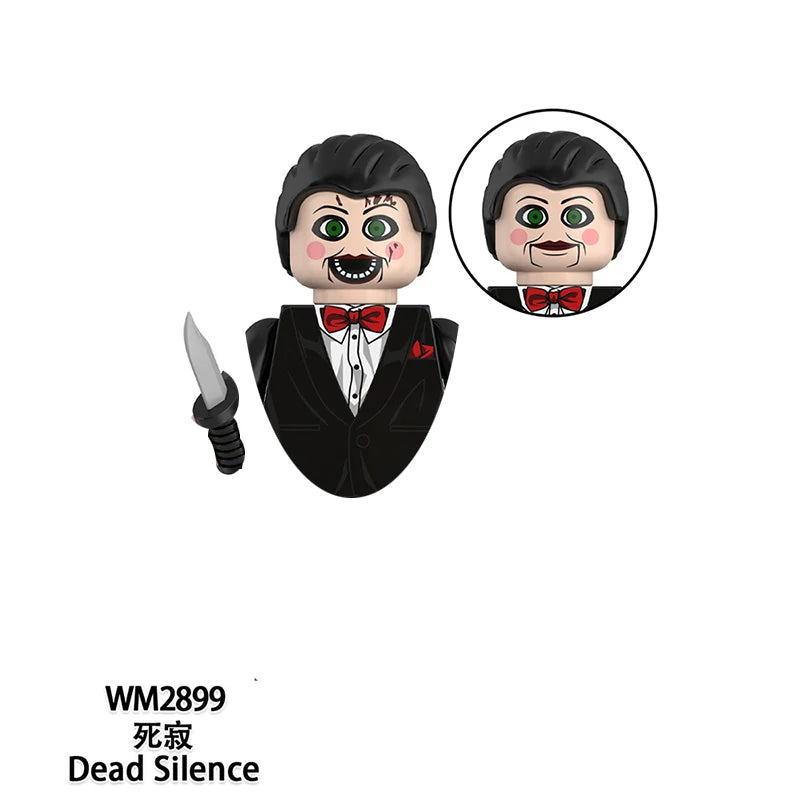 Halloween Building Blocks Horror Mini Figure Brick Set