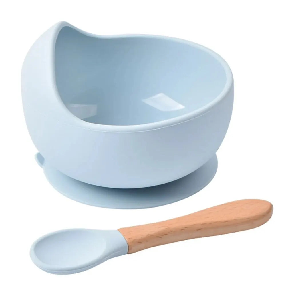 Silicone Baby Feeding Bowl – Spill-Proof Suction Dish
