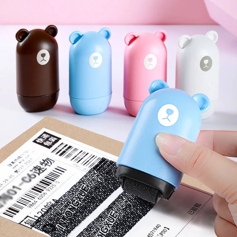 Privacy Protection Roller Stamp – Confidential Data Security Seal