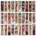 Decorative Bookmarks 32pcs Walnut Reading Bookmarks Set