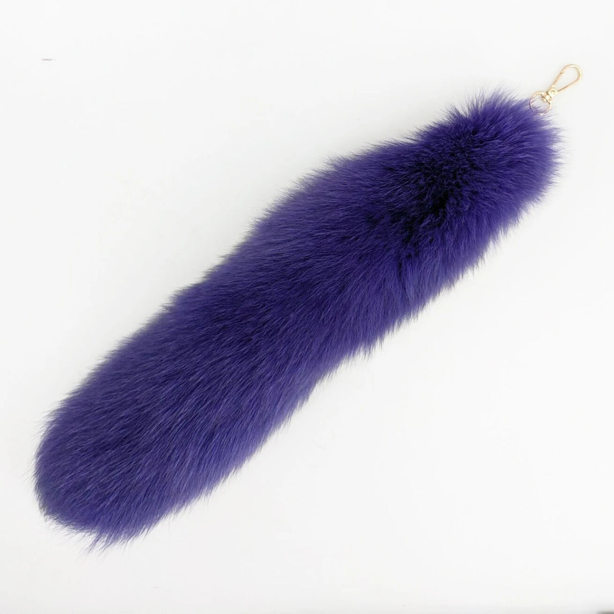 Fox Tail Keychain for Women Furry Y2K Car Accessory