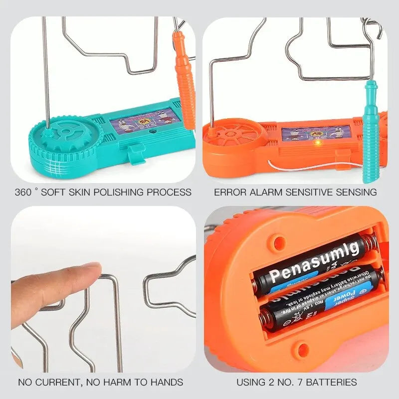 Electric Maze Game for Kids – Interactive Wire Loop Puzzle Toy