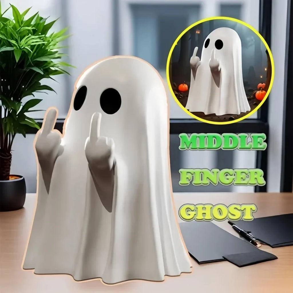 Ghost Statue – Halloween Table Decor Ghost Figurine