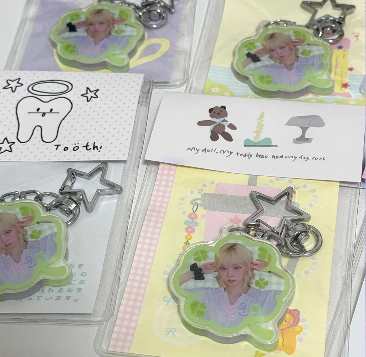 Personalized Acrylic Keychain – Custom Photo Keyring