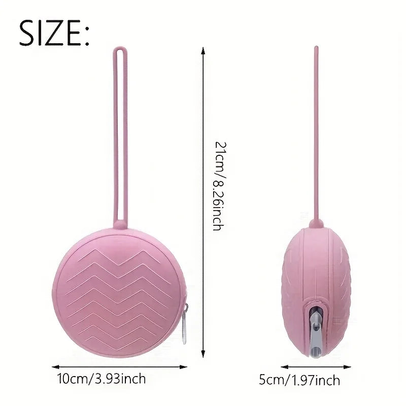 Silicone Pacifier Case, Baby Pacifier Holder & Travel Storage Pouch