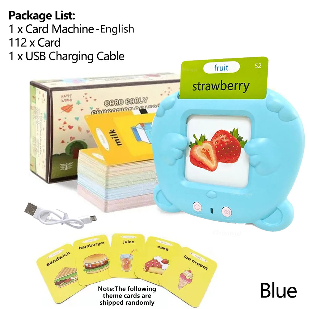 Product Title: Talking Flash Cards for Kids Electronic Language Learning Toy