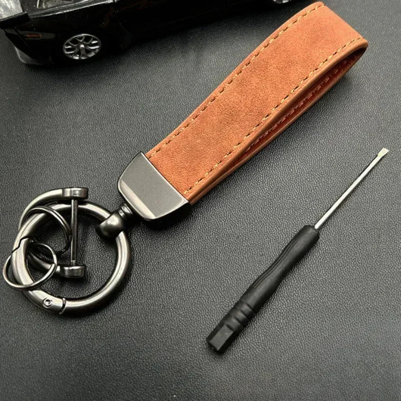 Custom Logo Keychain – Personalized Engraved Metal Key Ring