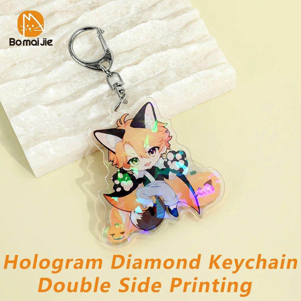Personalized Acrylic Keychain – Custom Photo Charm for Bags & Keys