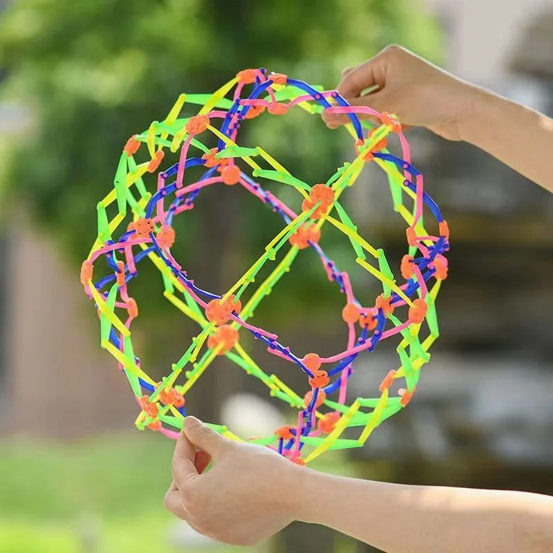 Expandable Ball Toy – Colorful Sensory Fidget Sphere