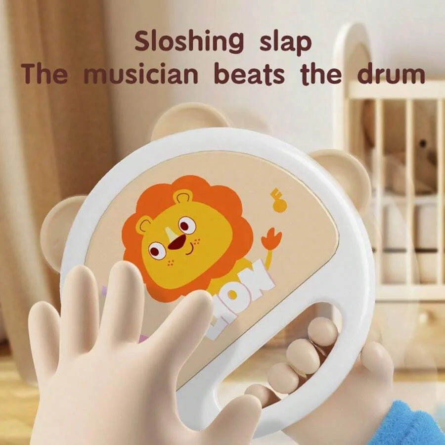 Baby Tambourine – Animal-Shaped Kids Percussion Instrument