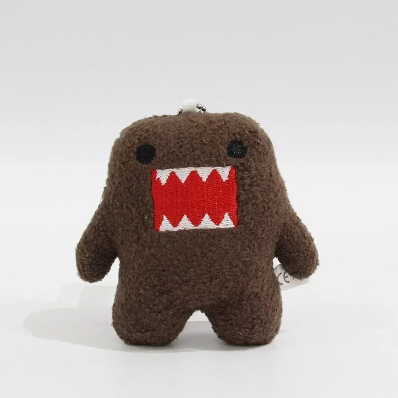 Plush Keychain – Kawaii Cartoon Bag Charm with Ball Chain