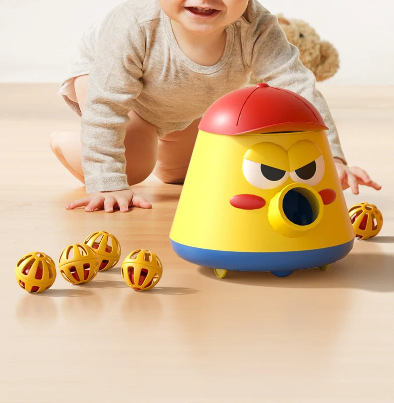 Ball Launcher Toy, Interactive Catching & Coordination Game