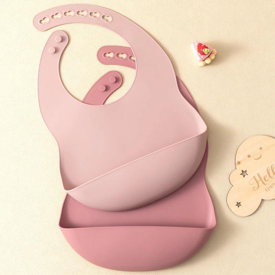 Silicone Baby Bib – Waterproof Feeding for Toddlers