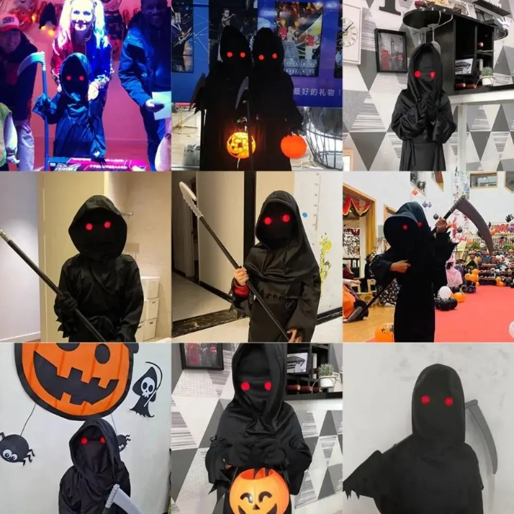 Halloween Horror Glasses Red Eye