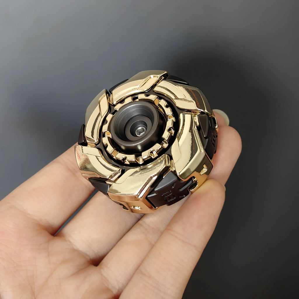 Metal Fidget Slider, EDC Spinning Top Stress Relief Toy for Adults